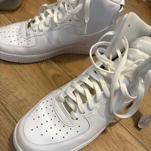 High Top Nike Air Force Ones Men size 11